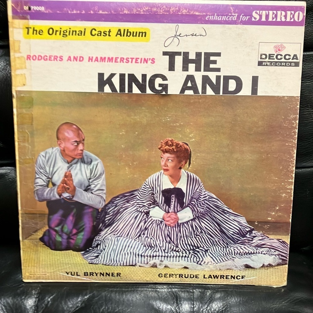 LP: The King and I Original Cast Album vinyl